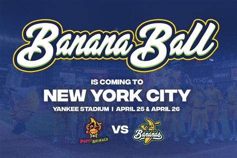 Savannah Bananas at Yankee Stadium!