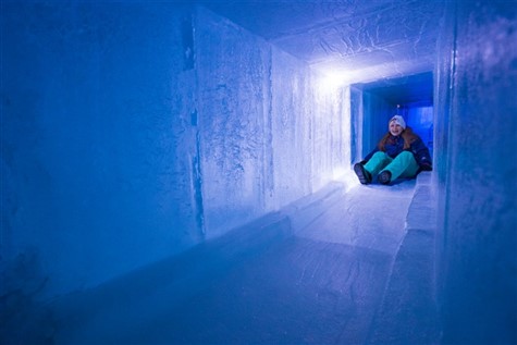 Ice Castles in New Hampshire