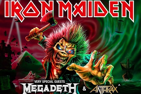 Iron Maiden w/Megadeth & Anthrax in NJ!