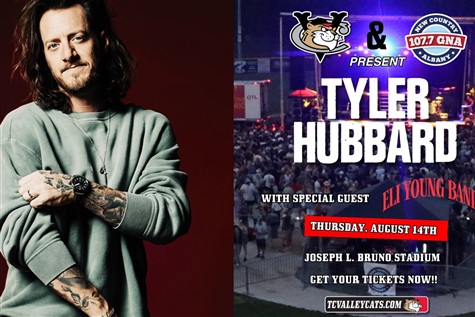 Tyler Hubbard at Joe Bruno Stadium!